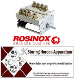 960300076 -Nokkenschakelaar aan-uit aansluiting schroefklem ROSINOX