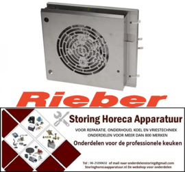 448601786 - Verwarmings unit 1600W 230V  50-60Hz ventilatorblad ø 152mm RIEBER
