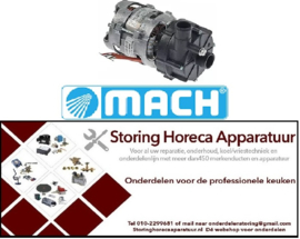 247499061 - Waspomp type ZF131SX 50Hz 0,21kW 230V ingang ø 28mm uitgang ø 26mm fasen 1 L 190mm LGB condensator 5µF MACH