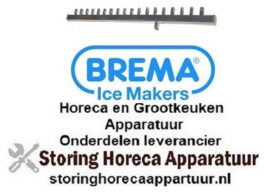 783695488 -Spoelarm L 670mm sproeiers 18 voor ijsblokjestype D BREMA