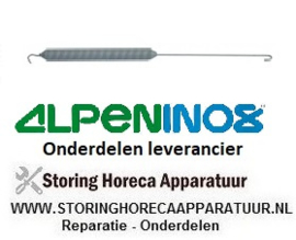 785504649 - Trekveer ø 10,5mm totale lengte 274mm draad ø 1,8mm ALPENINOX