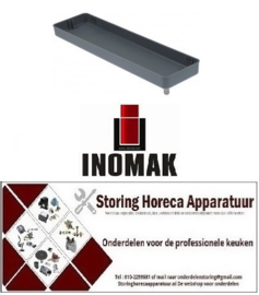 106750711 - Lekbak voor verdamper L 415mm B 110mm H 40mm INOMAK