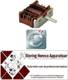 VE253301214 - Programmaschakelaar draaihoek 2-polig voor pizzaoven CUPPONE