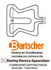 275420275 - Verwarmingselement 2400W 230V  voor BARTSCHER OVEN