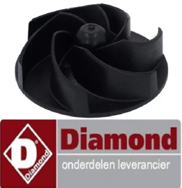 497521312 -Pompschoep ø 90mm voor vaatwasser DFS 7/6 DIAMOND
