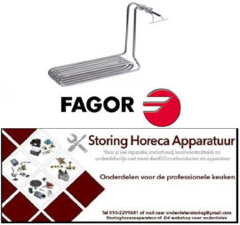 139416603 -Verwarmingselement 4000W 230V VC 1 inbouwpositie rechts + midden L 300mm B 85mm FAGOR