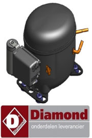 20440106002 - Compressor voor Pizza koelwerkbanK DIAMOND TP23