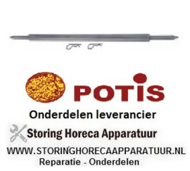 435694311 - Spies voor gyrosgrill grootte 20x20mm L 895mm POTIS