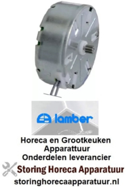 143360118 - Motor CDC tandwiel ø 4,9mm tanden 10 230V spanning AC 50/60Hz draairichting rechts LAMBER