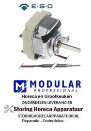 789375614 -Thermostaat t.max. 340°C 3-polig 3NO 16A voeler ø 6mm voeler L 75mm capillaire 870mm  Modular