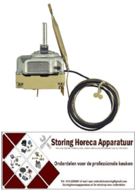 338375038 - Thermostaat t.max. 300°C instelbereik 50-300°C 3-polig 3NO 16A voeler ø 6mm voeler L 79mm EGO