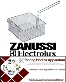 109970404 - Friteusekorf L1 260mm B1 270mm H1 120mm staal verchroomd ELECTROLUX