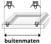 178901078 - Koeldeurrubber B 805mm - L 1552mm buitenmaat AFINOX