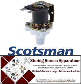 134371104 -Magneetventiel haaks 240VAC ingang 3/8" uitgang 3/8" SINGER -SCOTSMAN
