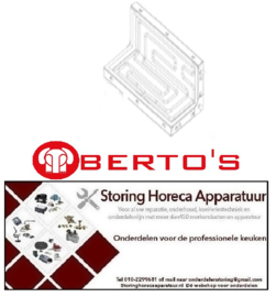57723022410 - Verwarmingselement infrarood  4kW 200V voor Pastakoker BERTOS