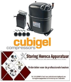 396605195 - Compressor koelmiddel R404a/R507 type MS34FB 220-240V 50Hz CUBIGEL