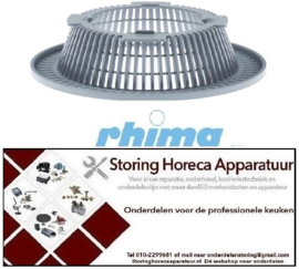 11550800027 - Rondfilter  vaatwasser RHIMA DR50 - 2000 t/m 2005