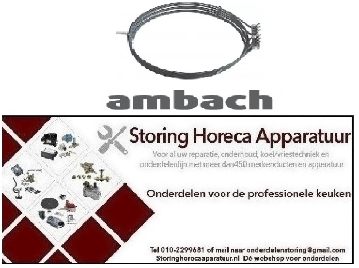 134415828 - Verwarmingselement 15000W 230V VC 3 ID ø 388mm AD ø 408mm AMBACH