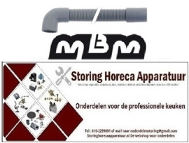 889518638 - Afvoerslang L 1700mm binnen 28mm  voor vaatwasser MBM