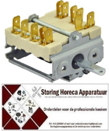 VE231300007 - Nokkenschakelaar 4-standen (0-1-2-3) 2-polig + signaalcontact