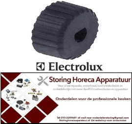 112106701 - Knop adapter dikte 14mm OD ø 26mm as 8x6,5mm kunststof  ELECTROLUX, ZANUSSI