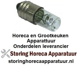 483359601 - Neonlamp fitting E10 380V transparant ø 10mm L 28mm glas
