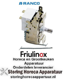 109995385 -Thermostaat RANCO type K55L5047 capillaire 2000mm instelbereik -24 tot -19°C FRIULINOX