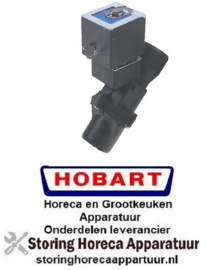 397370642 -Afvoermagneetventiel 1-weg 230V ingang mm uitgang 33/40mm L 140mm enkel Hobart