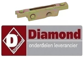 600.68401100 -PORTARULLINO PER CERNIERA mounting distance 95 mm - overall length 118 voor fornuis DIAMOND C5FV6-BP
