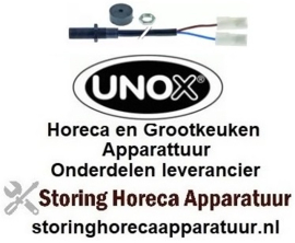 305VE1020A - Magneetschakelaarset draad M10x0,75 1NO 250V 0,04A aansluiting vlaksteker 6,3mm kabellengte 1200mm UNOX XVC 305E