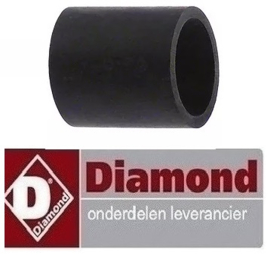 520698706 -Slang OD ø 31mm ID ø 25mm L 34mm kunststof voor naspoeling voor vaatwasser DIAMOND 04d/6s