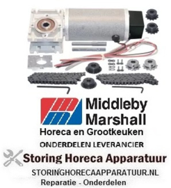 994S0036214 - Motor voor ketting transportband oven Middleby-Marshall PS200VL