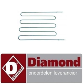 829A87RZ65043 - Verwarmingselement 2500W DIAMOND E3F/24R, EFP/4R, EFP/6R, EFP/44R, EFP/66R