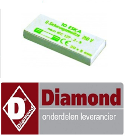 124LC-426 - Fijnzekering grootte ø5x20mm 0,16A traag maximale spanning 250V - 10 STUKS DIAMOND DFV-423/S
