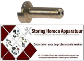 381100204 - Waakvlaminspuiter flessengas nummer14 boring ø 0,18/0,20mm