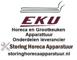 405415095 -Verwarmingselement 1500W 220V L 465mm B 75mm H 55mm 2-gatsbevestiging draad 1/4" EKU