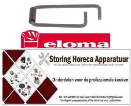 172514450 - Veer voor deurgreep ø 6mm L 61mm B 27,5mm ELOMA