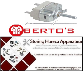 209375002 - Thermostaat instelbereik 55-320°C 1-polig voor BERTOS