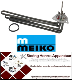 944419057 - Verwarmingselement 8000W 240V inbouw ø 57,5mm MEIKO K200