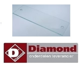 325010105‐5 - BESCHERMINGSGLAS VOOR LAMP VAN DIAMOND RVE/3C-CM