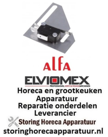 204347583 -Microschakelaar met hendel bediend door hendel 250V 15A 1CO aansluiting vlaksteker 6,3mm ALFA