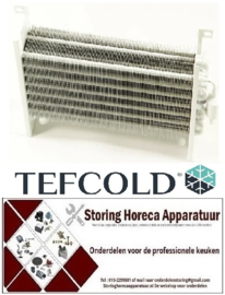 TE73214339 - Verdamper L 470mm B 94mm H 269mm voor koelwerkbank TEFCOLD BK,CK,PT,SS,GC