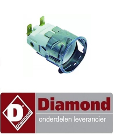 9589.13101.85 - lampfitting fitting E14 220-230V inbouw ø 35,5mm  6,3mm 15W DIAMOND MACRO42