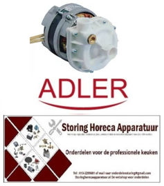 147500267 -Pomp ingang ø 30mm uitgang ø 30mm type 1267.1400 230V 50Hz fasen 1 0,18kW 0,25PS L 185mm ADLER
