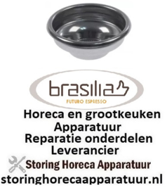 174527631 -Koffiefilter ø 70mm inbouw ø 66mm H 21,4mm kopjes 1 hoeveelheid koffie 8g- BRASILIA