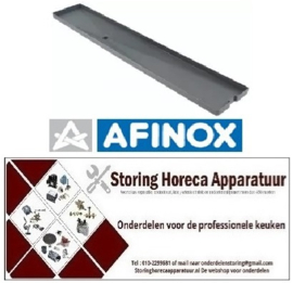 163750533 - Lekbak L 612mm B 98mm voor koeling Afinox