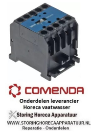 121120461 - Relais AC1 20A 230VAC (AC3/400V) 8,5A/5,5kW vaatwasser COMENDA BC2E