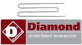 318418819 - Verwarmingselement 1200W 230V voor Pizza oven DIAMOND