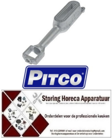 458109190 - Pijpbrander L 360mm B 67mm H 56mm voor friteuse PITCO