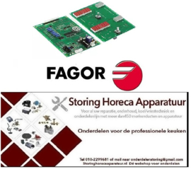 391403076 -Displayprintplaat combi-steamer COE061 L 160mm B 110mm met potentiometer FAGOR
